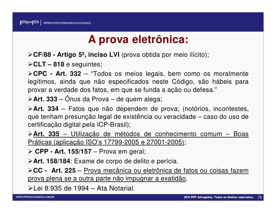 Artigo 332 cpc