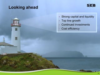 SEB Telephone Conference Presentation 2008 Q2