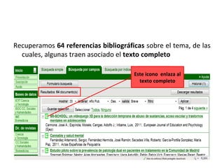Recuperamos 64 referencias bibliográficas sobre el tema, de las
  cuales, algunas traen asociado el texto completo

                                      Este icono enlaza al
                                        texto completo
 