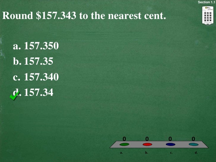 Sec. 1.1 rounding numbers (v500)