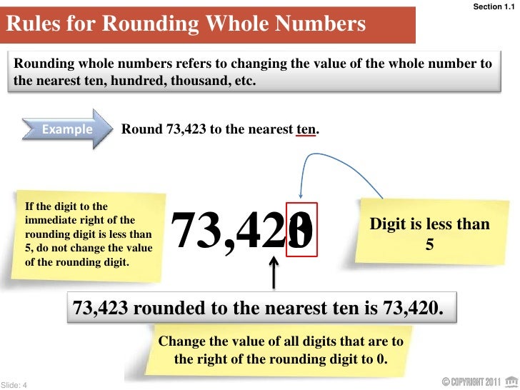 Sec. 1.1 rounding numbers (v500)