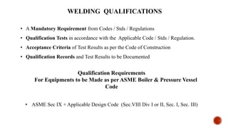 Comprehensive Guide to ASME Section IX Welding Qualifications and ...