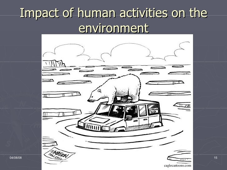 Impact of human activity