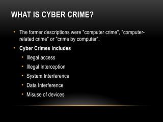 Introduction to cyber security fundamentals | PPTX