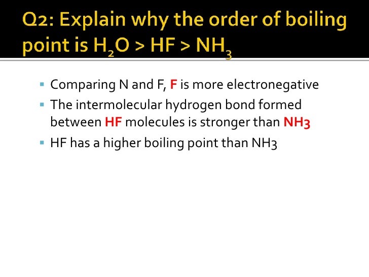 boiling point of hydrogen