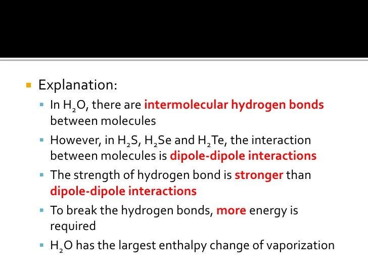 hydrogen bonding powerpoint which of the following would be expected to form hydrogen bonds with water
