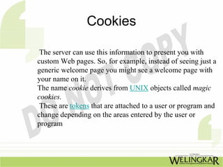 Networking / Internet and Web Technologies | PDF