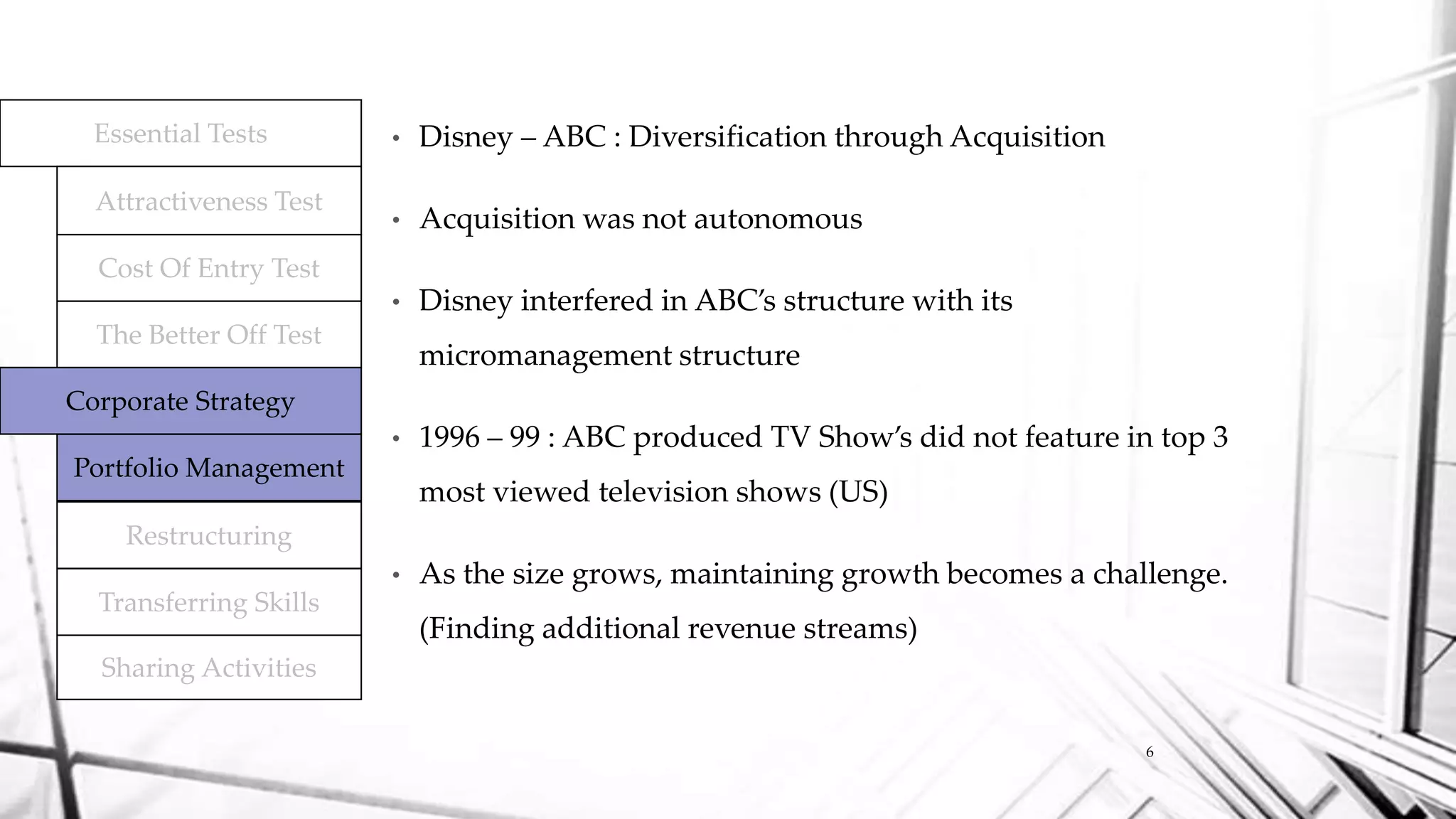 Walt Disney Abc Acquisition Pptx