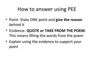 Sec 1 lit | PPT