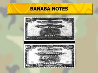 BANABA NOTES 
