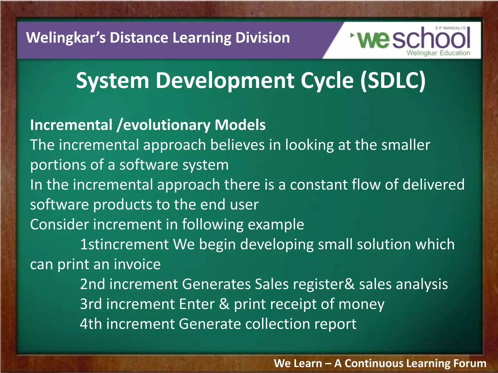 System Development Cycle - IT Project Management | PPT