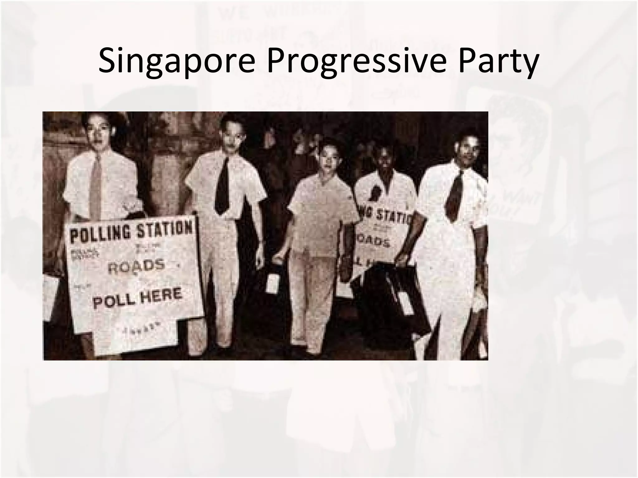 Singapore Progressive Party 