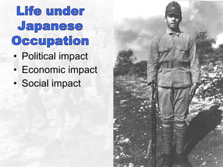 Political impact Economic impact  Social impact 