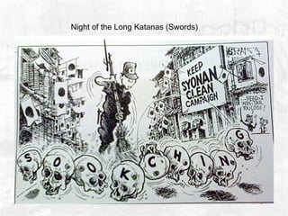 Night of the Long Katanas (Swords) 