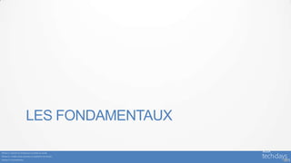 LES FONDAMENTAUX

Windows 8 : évolution de l’infrastructure en matière de sécurité

Windows 8 : contrôle d’accès dynamique et classification des données

Windows 8 : les fondamentaux
                                                                       86
 