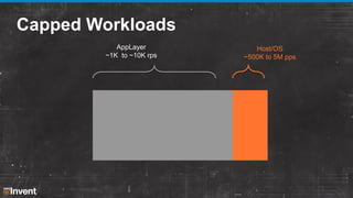 Capped Workloads
AppLayer
~1K to ~10K rps

Host/OS
~500K to 5M pps

 