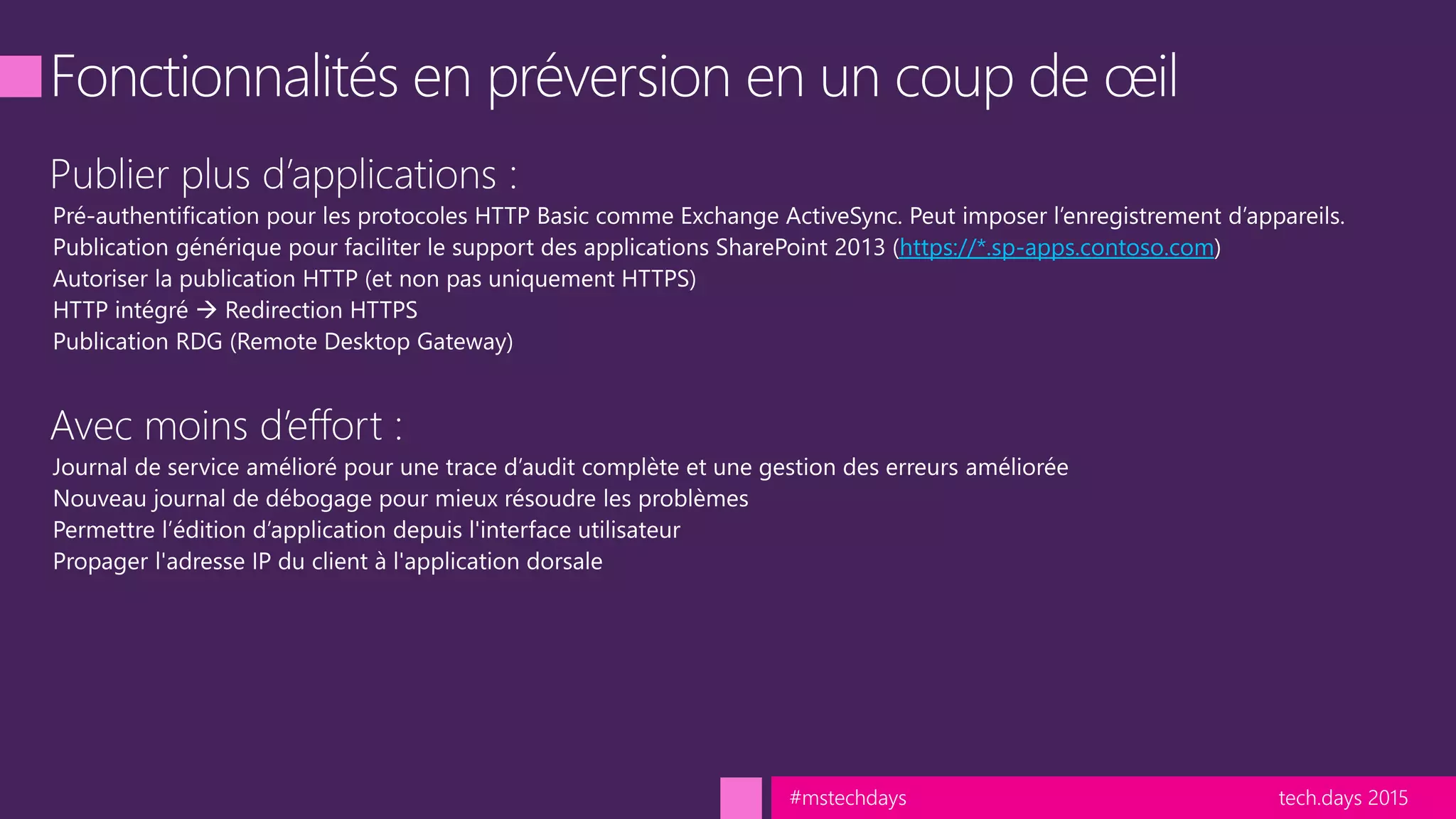 tech.days 2015#mstechdays
https://*.sp-apps.contoso.com
 
