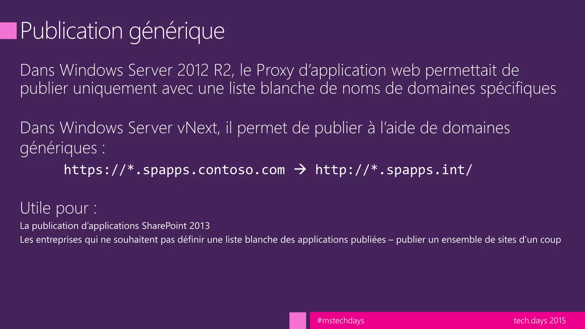 tech.days 2015#mstechdays
 