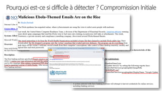 Pourquoi est-ce si difficile à détecter ? Compromission Initiale
 