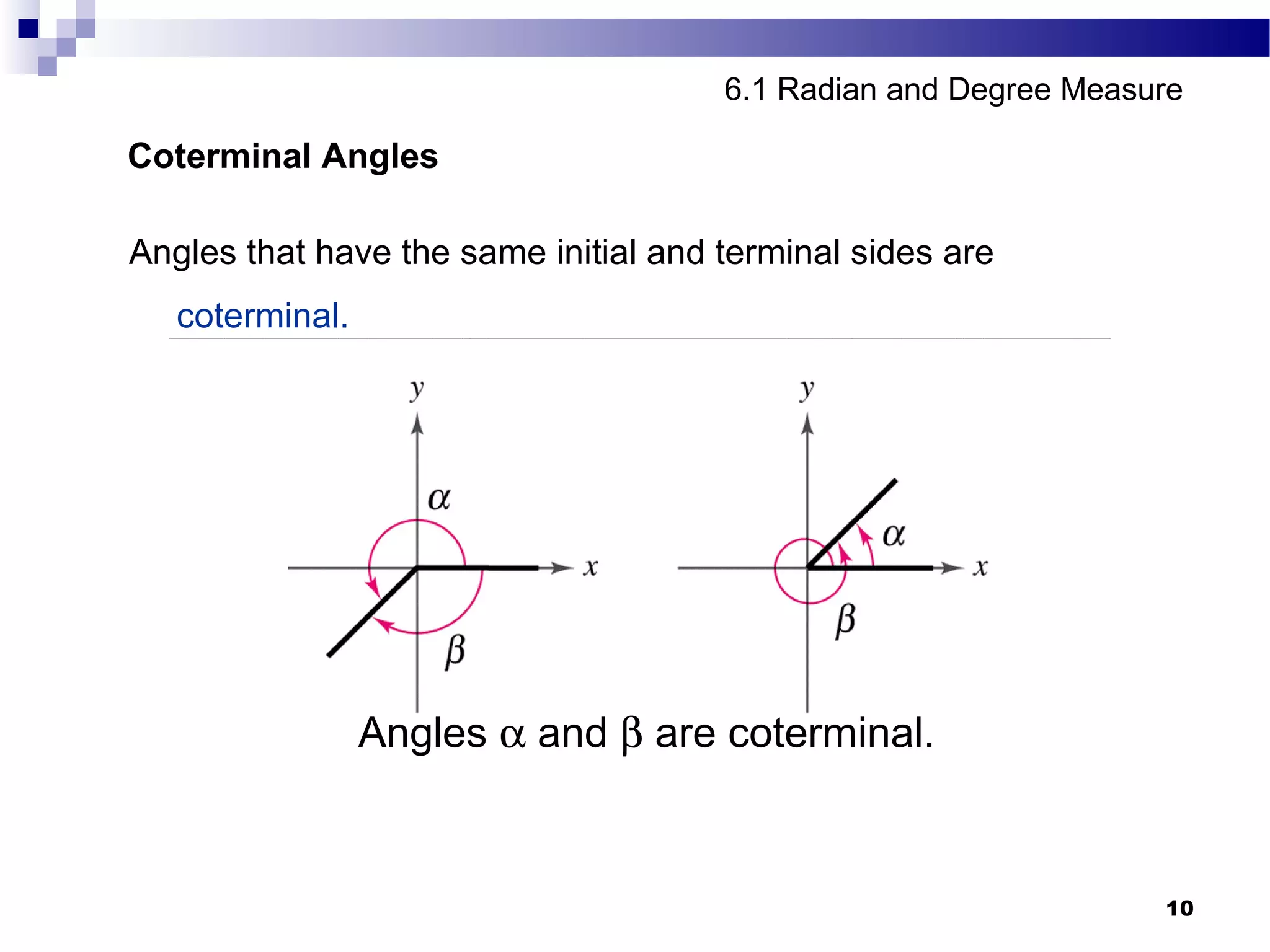 Radian And Degree Measure PPT radian-and-degree-measure-ppt