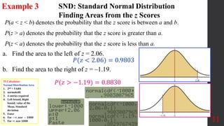 Normal Probability Problems The Standard Normal Distribution | PPTX