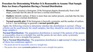 Assessing Normality | PPTX | Geography | Science