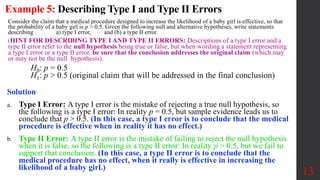 Basics of Hypothesis Testing | PPTX