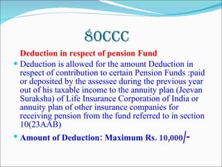 i.tax Sec 80 | PPT