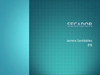 Javiera Santibáñez
               8ºB
 