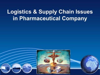 Logistics & Supply Chain Issues
  in Pharmaceutical Company
 