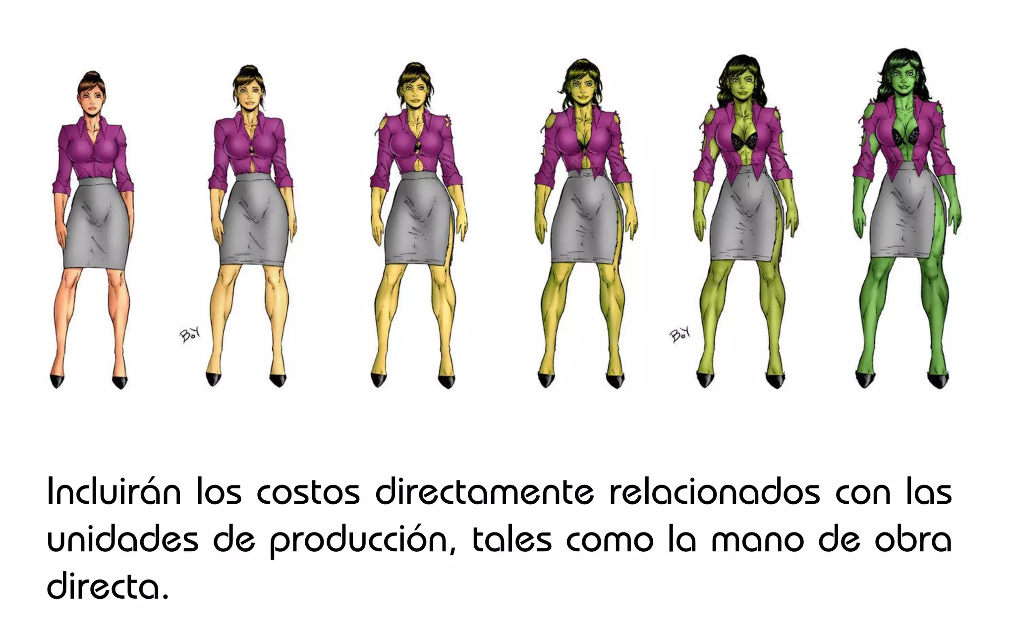 Incluirán los costos directamente relacionados con las
unidades de producción, tales como la mano de obra
directa.
 