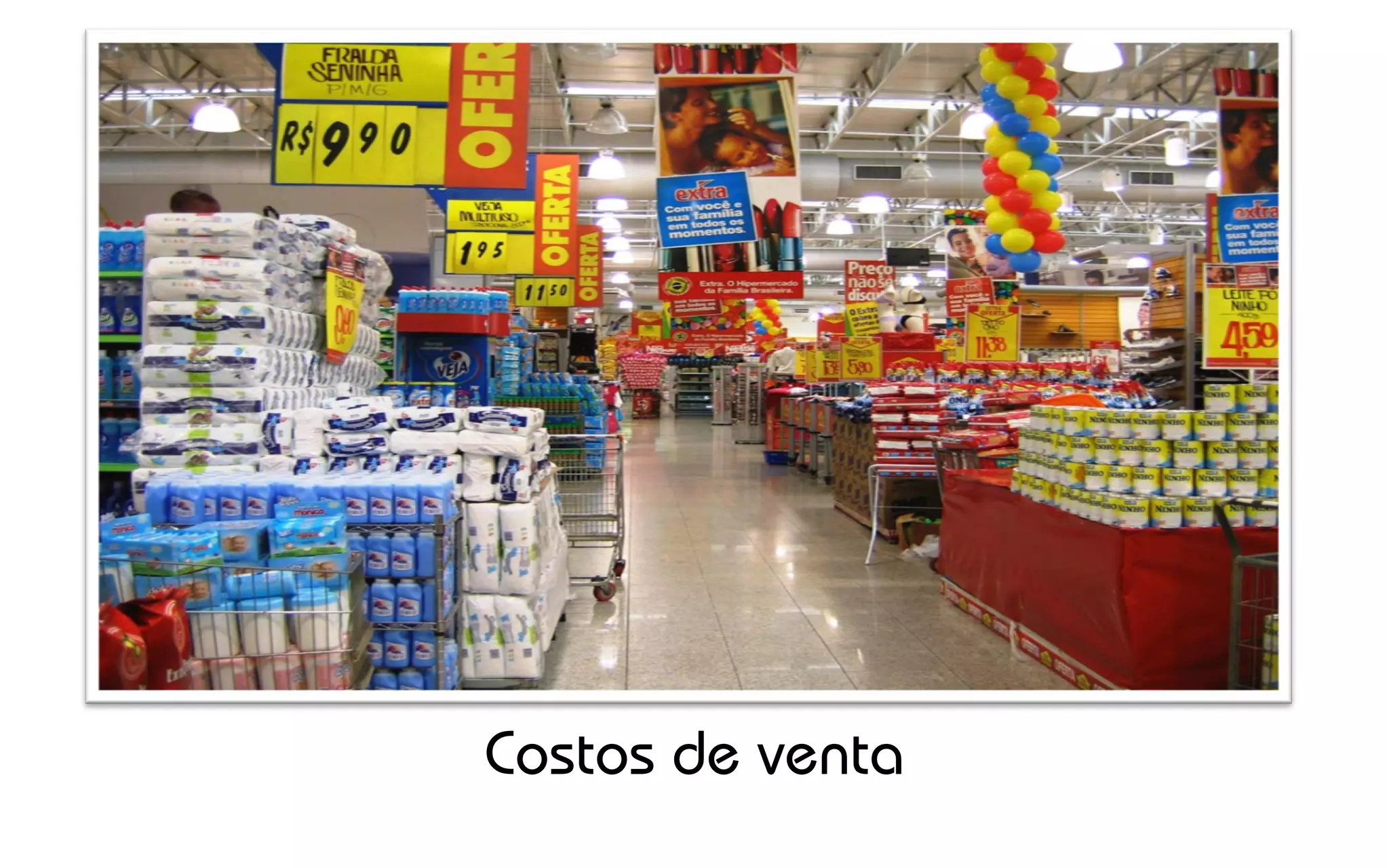 Costos de venta
 