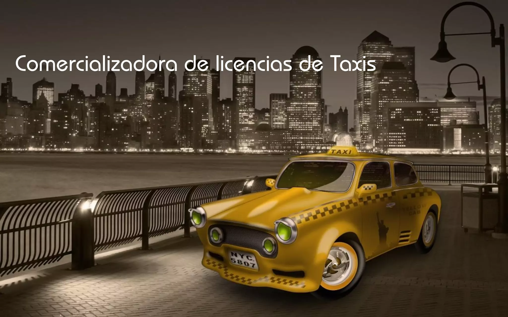 Comercializadora de licencias de Taxis
 