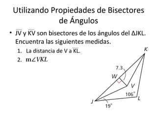 Bisectrices de Triángulos | PPT
