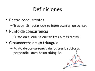 Bisectrices de Triángulos | PPT