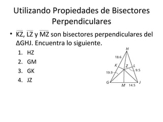 Bisectrices de Triángulos | PPT