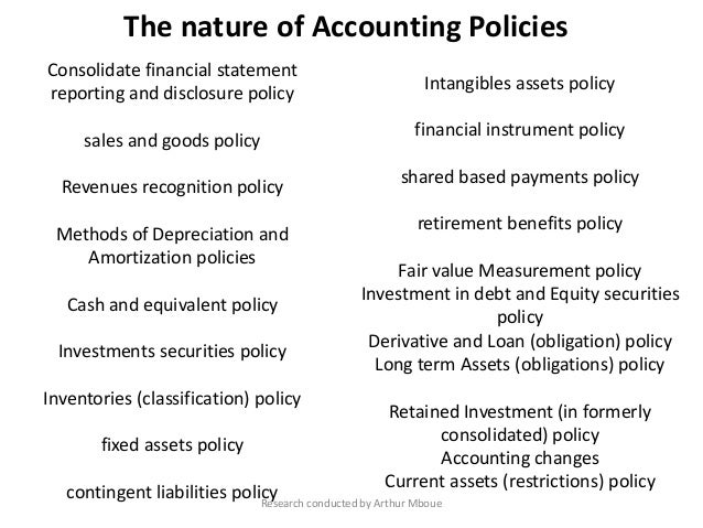 depreciation accounting policies between aviator and