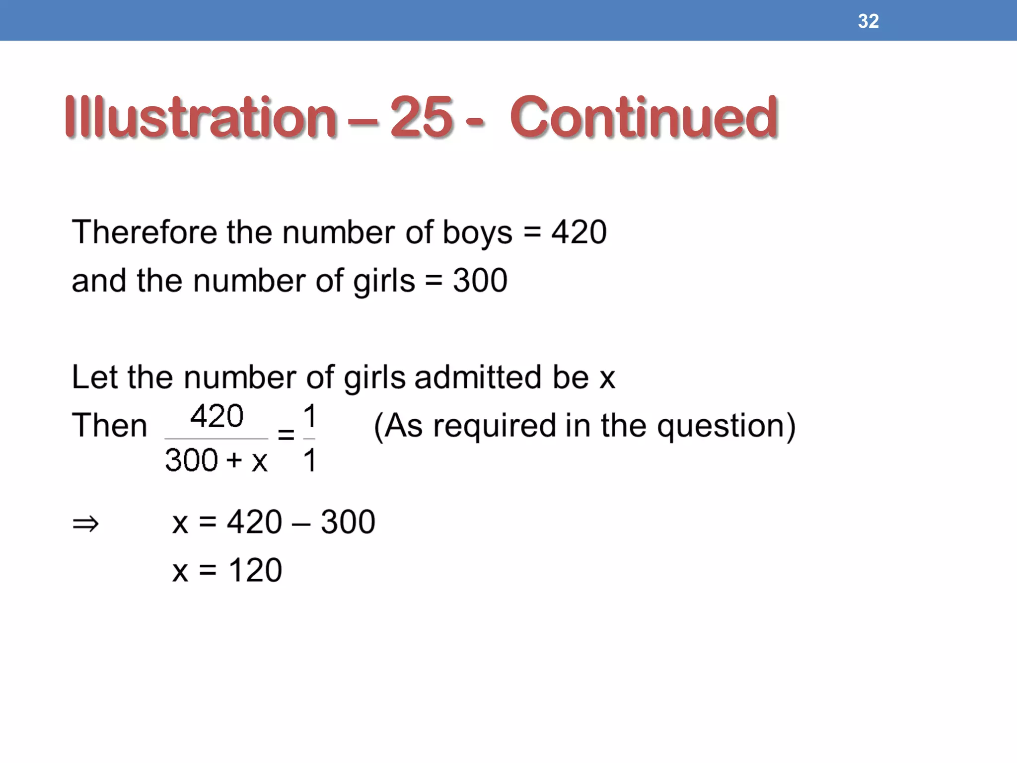 Illustration – 25 - Continued
32
 