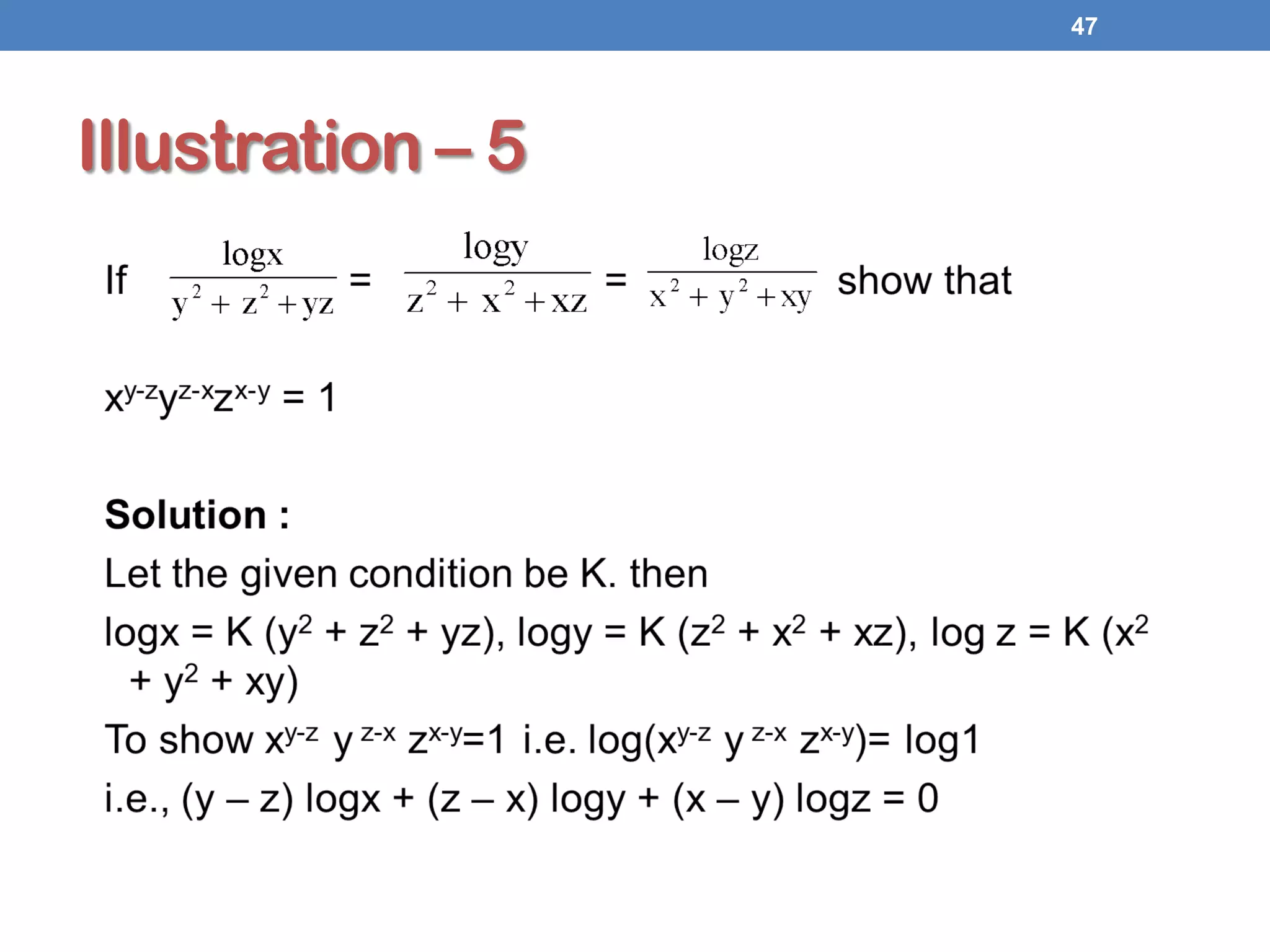 Illustration – 5
47
 