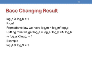Base Changing Result
16
 