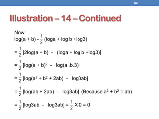 Illustration – 14 – Continued
64
 