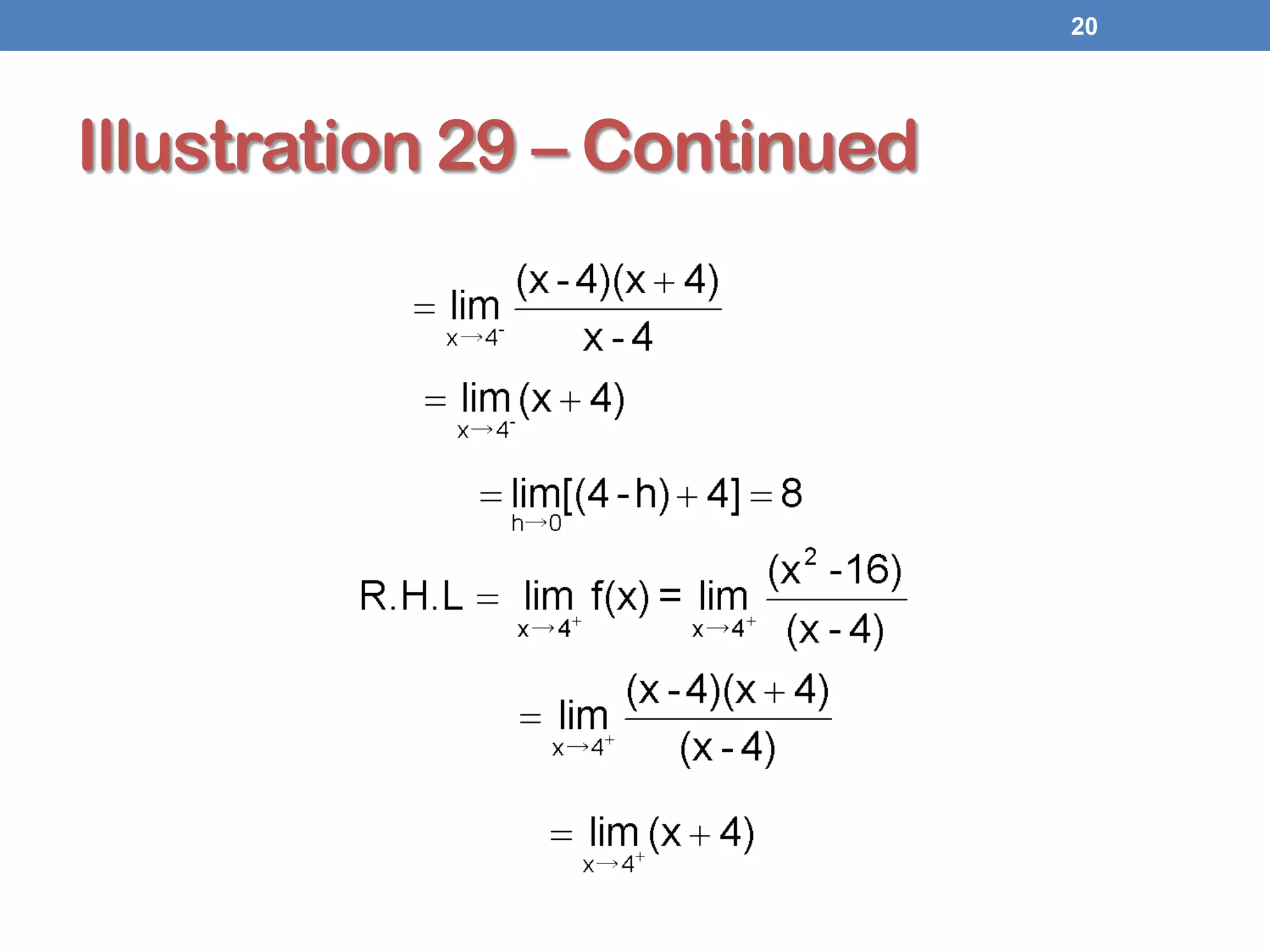 Illustration 29 – Continued
20
 