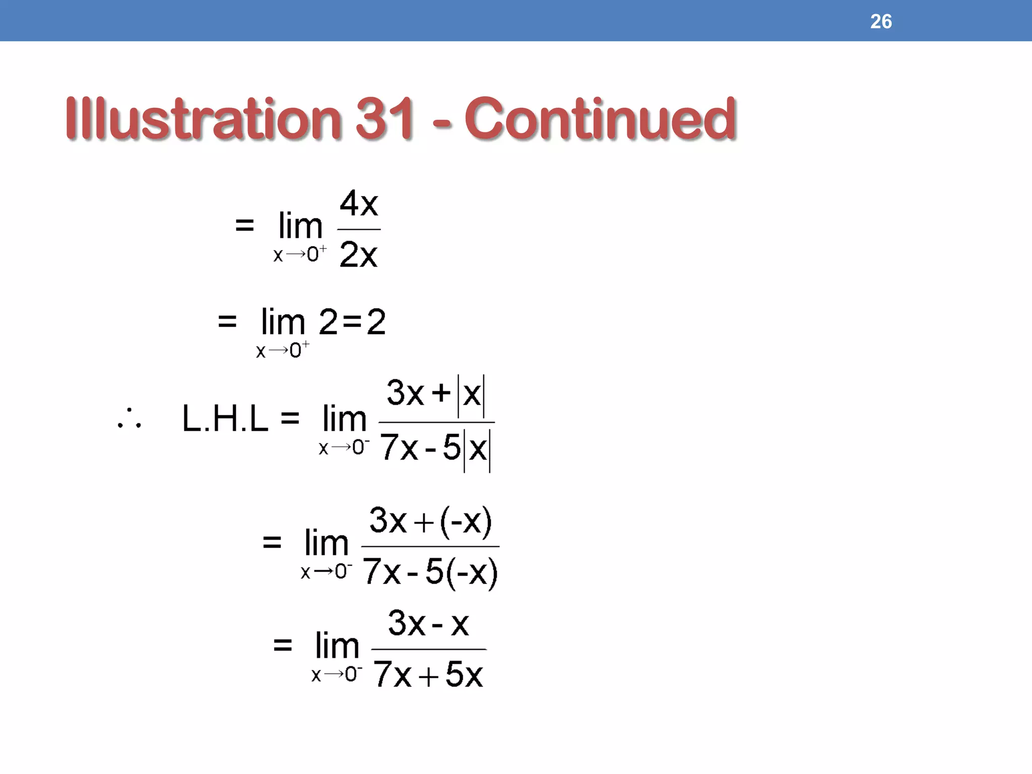 Illustration 31 - Continued
26
 