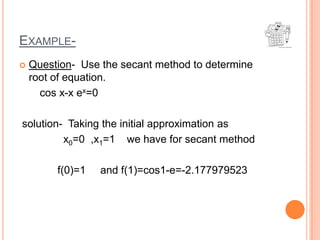 First two iteration-