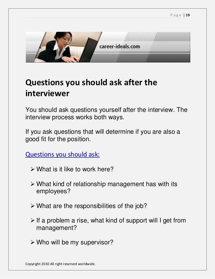 what questions should i ask at an interview