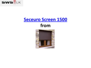 Seceuro screen 1500