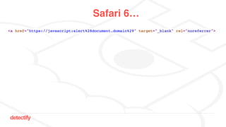 detectify
Safari 6…
 