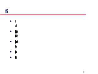 Information display factors Is the user interested in precise information or  data relationships? How quickly do information values change?  Must the change be indicated immediately? Must the user take some action in response to  a change? Is there a direct manipulation interface? Is the information textual or numeric? Are relative values important? 