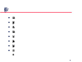 Colour use guidelines Don't use too many colours Use colour coding to support use tasks Allow users to control colour coding Design for monochrome then add colour Use colour coding consistently Avoid colour pairings which clash Use colour change to show status change Be aware that colour displays are usually lower  resolution 