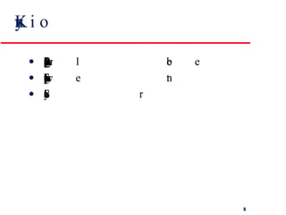 Key points Reliability is related to the probability of an error occurring in operational use. A system with known faults may be reliable Safety is a system attribute that reflects the system’s ability to operate without threatening people or the environment Security is a system attribute that reflects the system’s ability to protect itself from external attack 
